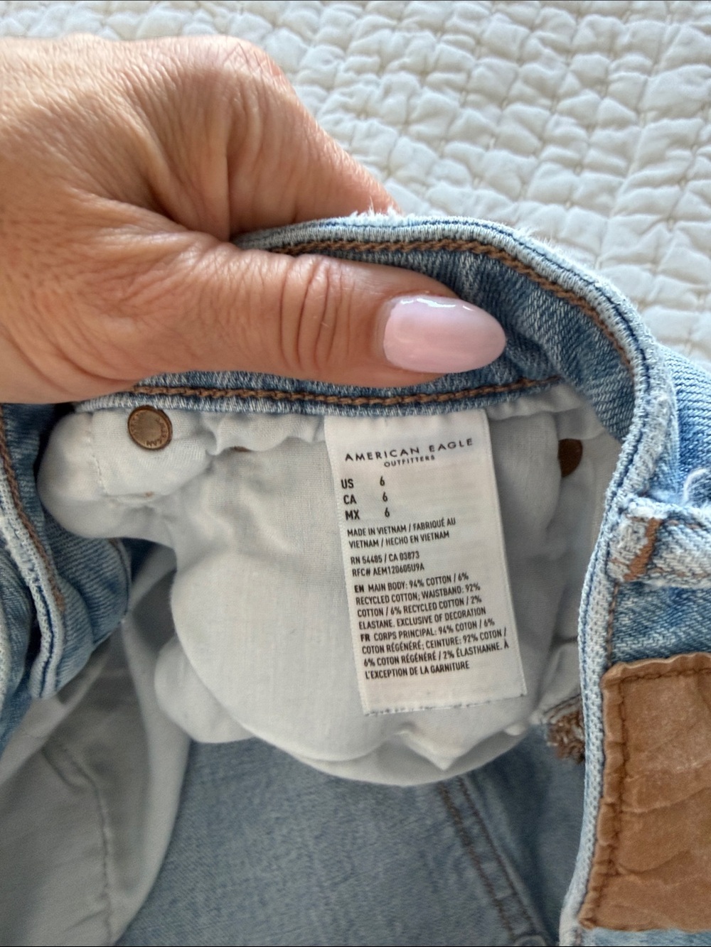 American Eagle highest rise 90s boyfriend short - Picture 4 of 4
